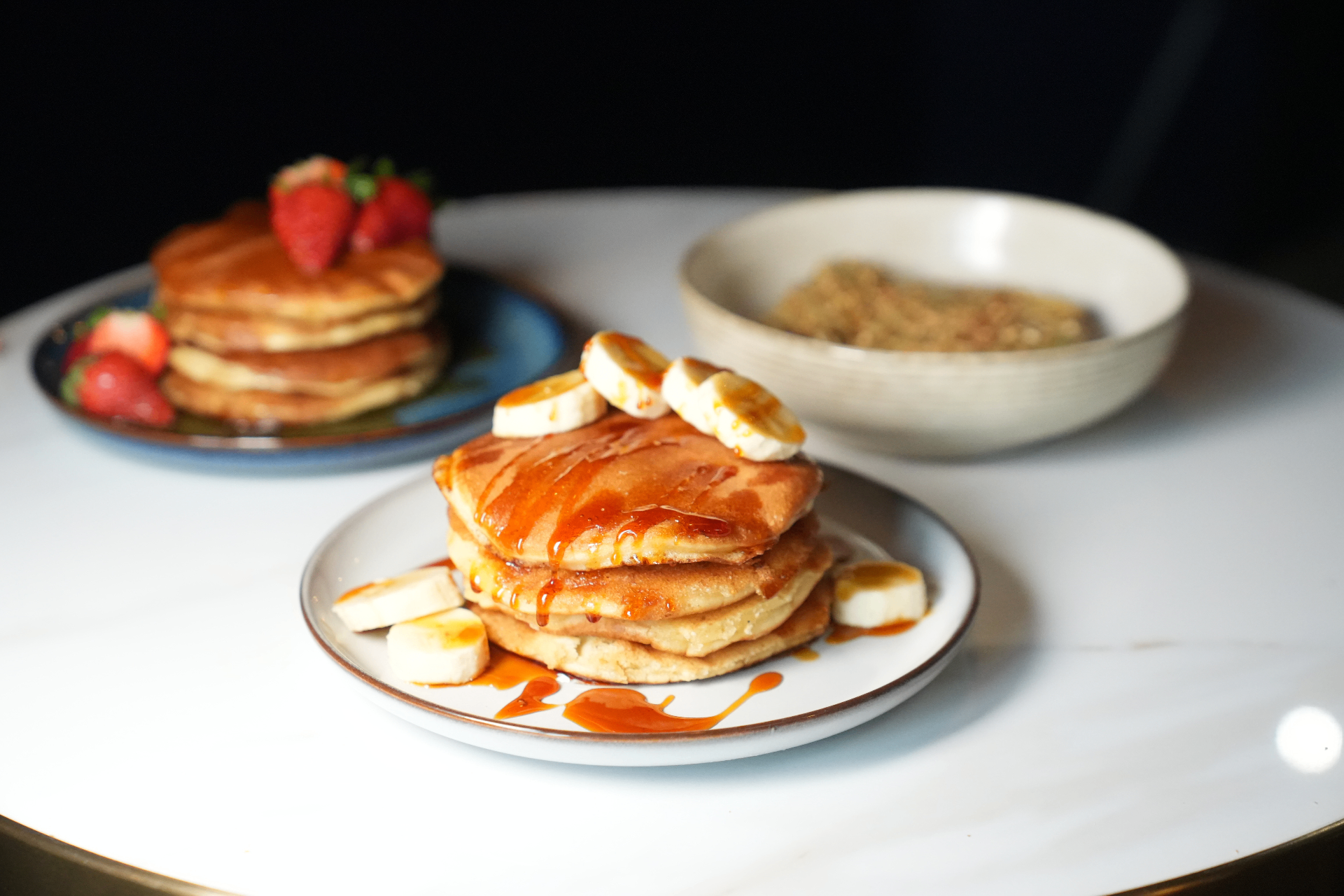 Pancakes banane du brunch BOON
